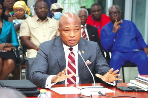 • Mr Samuel Okudzeto Ablakwa