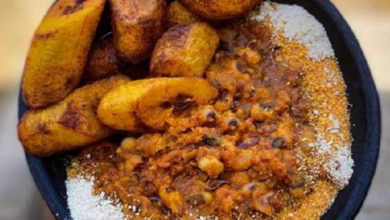 Gari and beans is good for the heart