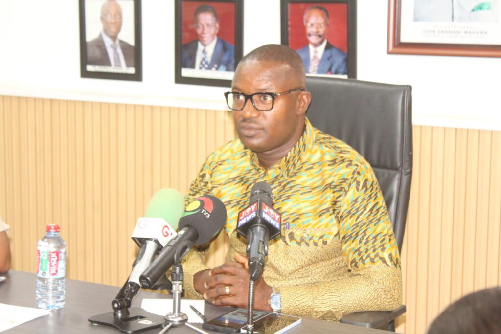 Mr Alban Bagbin,Speaker of Parliament .