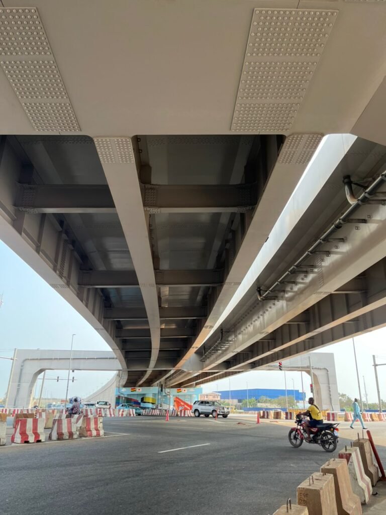 • The Tema motorway interchange