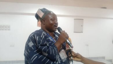 Pe Adiali Ayagitam III speaking after his emphatic victory in the Council of State elections in the Upper East