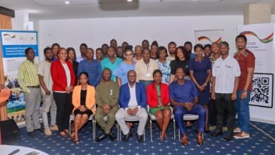 • The participants after the programme