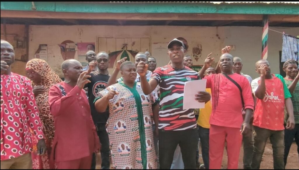 • The aggrieved NDC supporters