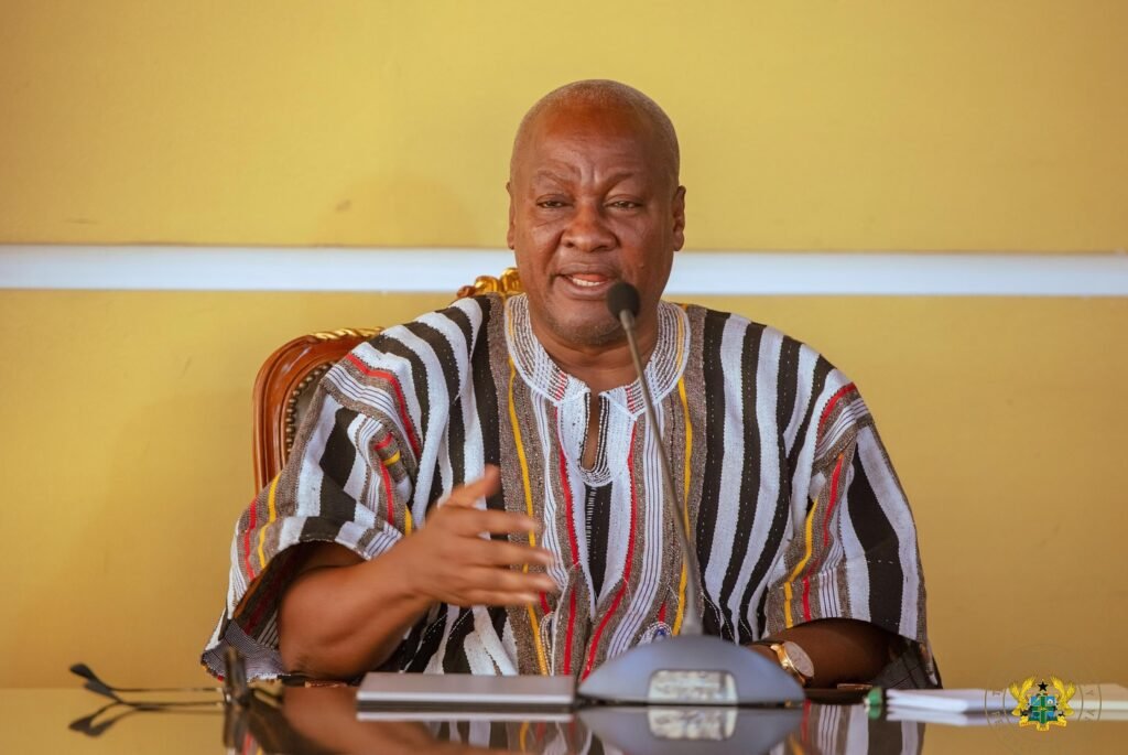 • President Mahama