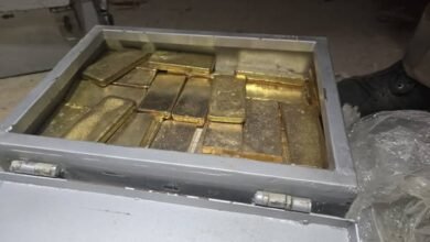 • The fake gold bars