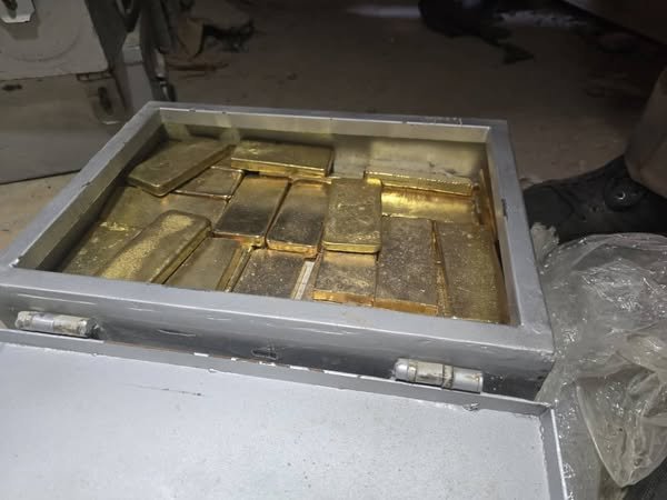 • The fake gold bars