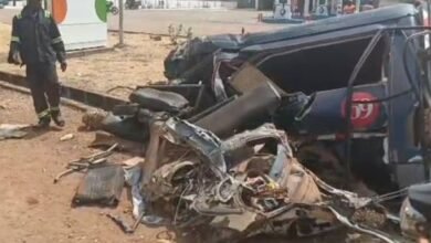 • One of the accident vehicles