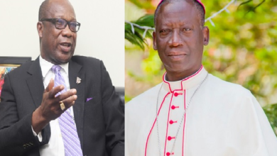 • Rt Rev. Dr Hilliard Dela Dogbe(left) • Most Rev. Matthew K. Gyamfi(right)