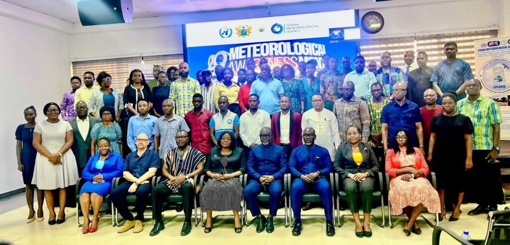 • Dr Eric Asuman (seated forth from right) with other dignitaries after the launch Photo: Stephanie Birikorang