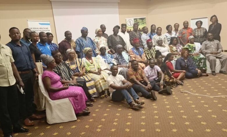 • Participants in the SHARE project workshop in Bolgatanga