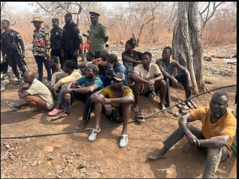 • Illegal miners at Tilly Forest apprehended by REGSEC