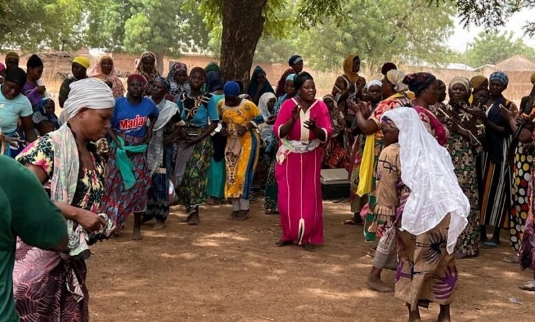 Fulbes and the Dagomba’s performing different traditional dance at the event