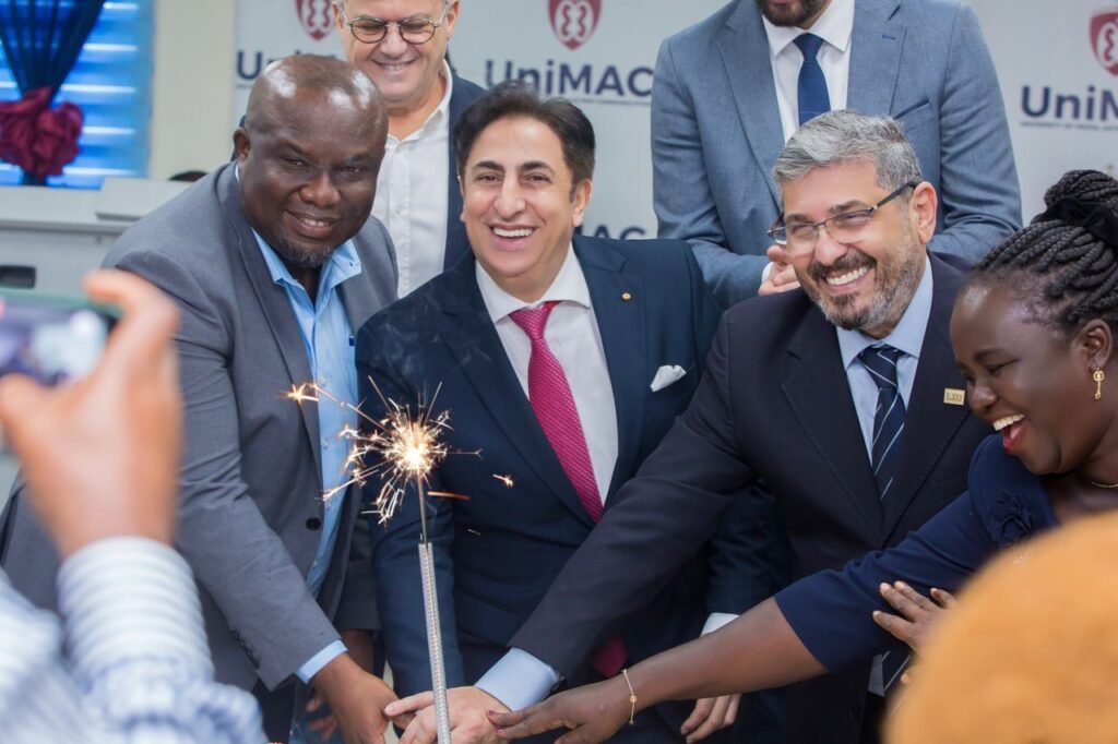 • Mr Kheir (middle) with some of the officials at the seminar