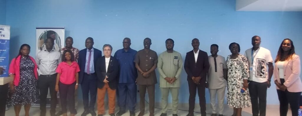 • Dr Sodzi-Tettey (fourth from right) with other dignitaries at the launch of the AEFI toolkit