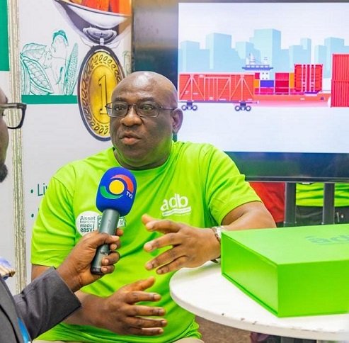 Edward Ato Sarpong , Managing Director of ADB