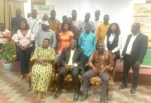 • Journalists at the Environmental Governance media training