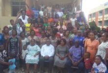 Teachers in the training workshop