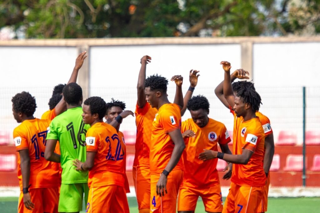 Players of Attram Devisser Soccer Academy