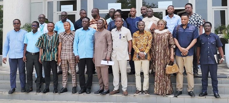 Members of the Sanitation select committee of Parliament