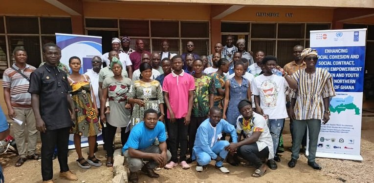 • Stakeholders after the social cohesion and social contract programme at Zebilla