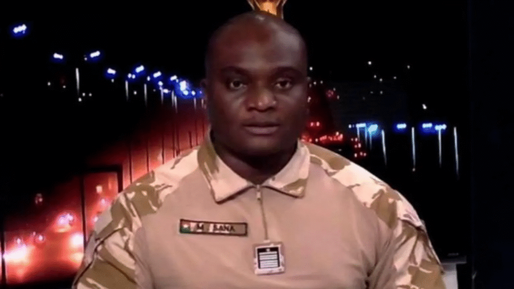 • Security Minister Mahamadou Sana announced the foiling of the coup on television