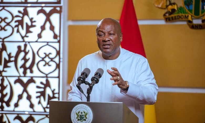 • President Mahama
