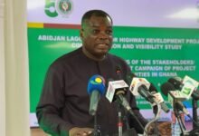 Mr Agbodza speaking at the launch