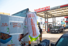 The mobile mini restaurant at Osu