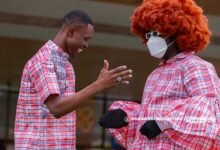 • A stage performance during the Ghana Must Go premier