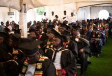 • Some of the graduands