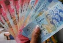 • Ghana Cedi notes