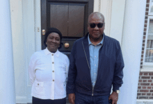 • President Mahama with his Vice Professor Naana Jane Opoku-Agyemang