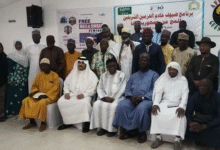 • The pilgrims after the seminar