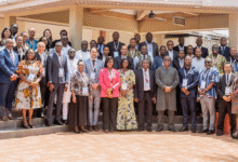 • The participants after the programme