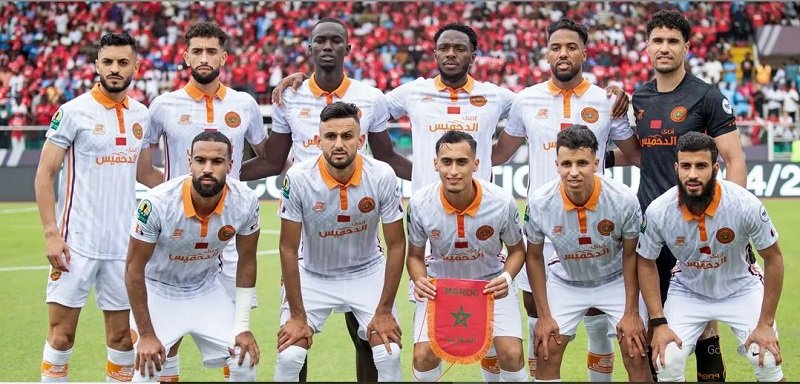 • The victorious RS Berkane side