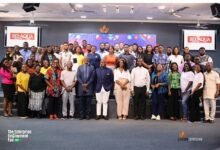 • Participants and speakers after the event