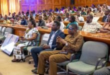 • Ambassador Ramses J Cleland (fifth from left) with some dignitaries and participants