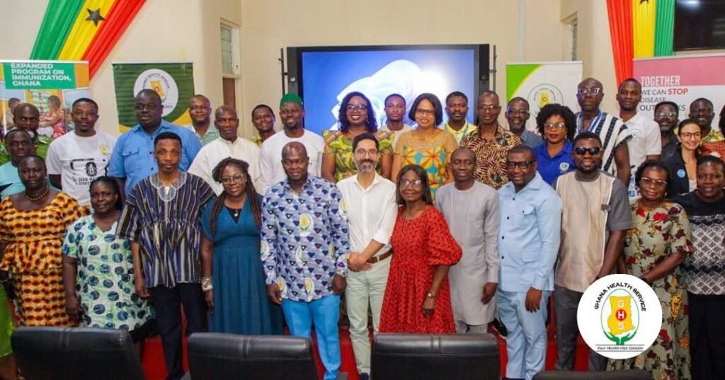 • Prof. Samuel Kaba Akoriyea (middle) with participants at the stakeholders meeting