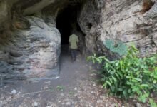 • Entrance of the Kunsu caves