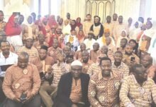 • Some of the participants in the conference