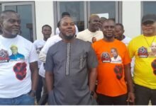 • Mr Bruce-Cudjoe (second left) with other members of the Cabic Promotions Syndicate