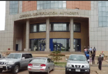 Front view of NIA Headoffice