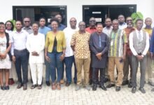 • Participants after the workshop Photo: Seth Osabukle