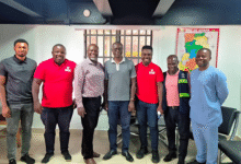 Officials of the two institutions after the visit