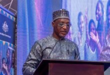 • Mr Muntaka (inset) speaking at the forum