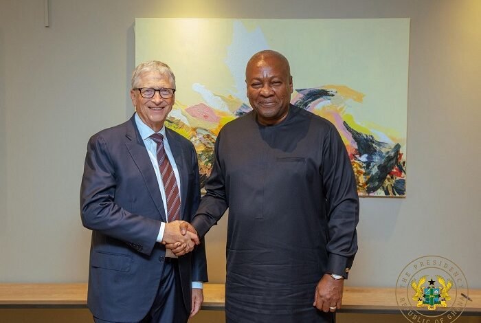 President Mahama and Bill Gates