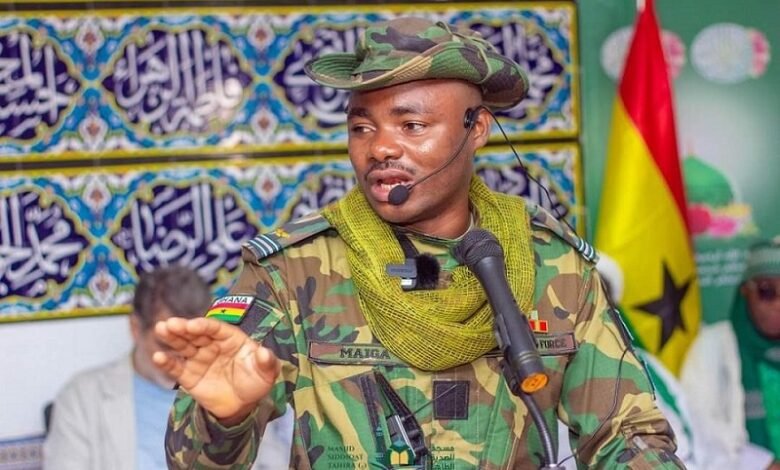 Flight Lieutenant Moucharoudine- Siddique Maiga