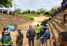 • A scene of the accident