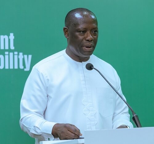 Mr Emmanuel Armah-Kofi Buah,Minister of Lands and Natural Resources
