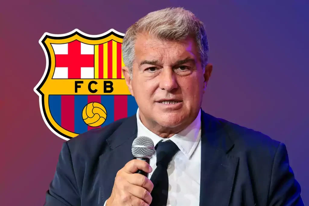 Barcelona president Joan Laporta